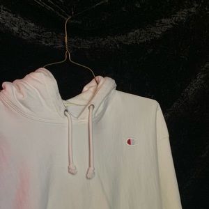 Thick white CHAMPION hoodie‼️